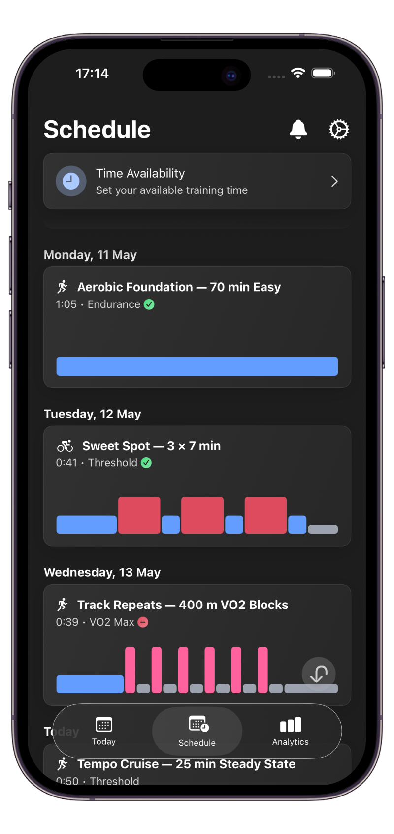 Weekly Schedule